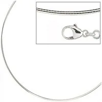 JOBO Halsreif, 925 Silber 42 cm 1,1 mm