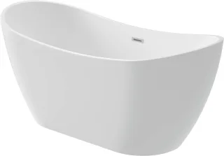 Neuesbad Serie 200 Freistehende Acryl-Badewanne, Oval, 150CM NB1DEKDA015V1