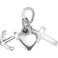Firetti Kettenanhänger Schmuck Geschenk Silber 925 Halsschmuck Anhänger LIEBE