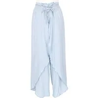 Guru-Shop Relaxhose Palazzohose, Boho Hosenrock, Sommerhose -.. alternative Bekleidung