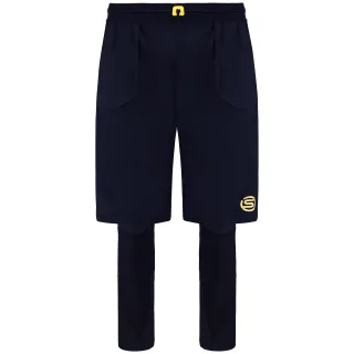 Skins Series-5 Herren Navy Reise- und Erholungslange Tights