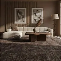 KADIMA DESIGN Wollteppich KOFEL Wohnzimmer Waschbar Schlafzimmer Wohnzimmerteppich Esszimmer, Läufer, Höhe: 9 mm, Braun, 80x150 cm, Modern Esszimmerteppich Einfarbig Waschbar