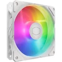 SickleFlow Edge 120 ARGB White Edition, Gehäuselüfter weiß, mit A1 Mini LED Controller, 120 mm