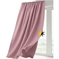 Beautex Verdunkelungsvorhang Kräuselband Vorhang blickdicht abdunkelnd U-Band (1 St), Kräuselband, verdunkelnd, lichtmindernd, wärmeisolierend, pflegeleicht, waschbar