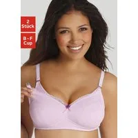 petite fleur by Lascana Still-BH (Packung, 2 Stück) ohne Bügel, mit aufhakbaren Clips