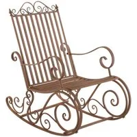 CLP Schaukelstuhl Smilla (1er), lackiertes Eisen, im Jugendstil