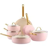 GREENPAN Pfannen-Set Padova Reserve 6-tlg. Topf & Pfannen-Set Spülmaschinenfest, Aluminium, Kratzfest, Keramik, alle Herdarten, Backofengeeignet Ø 18-28 cm