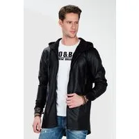 Cipo & Baxx Allwetterjacke Jacke im unifarbenen Look