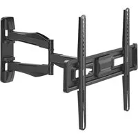 CAVO TV-Wandhalterung TV-Halterung neigbar, schwenkbar, für Flach & Curved TVs, (bis 55 Zoll, für 32 - 55 Zoll Bildschirme bis 35 kg, max. VESA 400x400 mm)