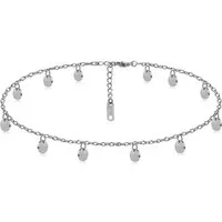 Kim Johanson Armband mit 12 Plättchen – Eleganter & zeitloser Schmuck, Edelstahl (1-tlg)