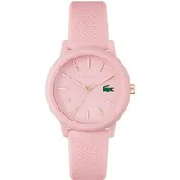 Lacoste Quarzuhr LACOSTE 12.12 LADIES 2001213, Armbanduhr, Damenuhr, Mineralglas, analog, Silikonarmband