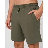 ROSS CAMP Sweatshorts, kurze Hose Herren, Baumwolle Shorts Elasthan