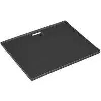 Enders® Grillplatte Guss-Wendeplatte 1/2 (Einzeln, für eCRAVE 2 Elektrogrill), Zweiseitig nutzbar