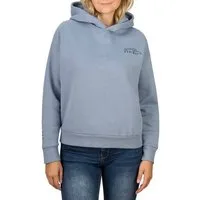DENIMFY Kapuzenpullover Damen Hoodie DFEmily Oversize Sweatshirt mit Logoprint