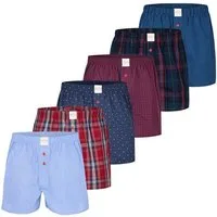 Phil & Co. Boxer Classics (6-St) Retroshorts, Vintage Boxer, Klassische Boxer
