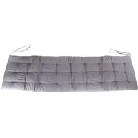 Marabellas Shop Bankauflage Polster für Gartenbank 150 x 40 x 4 cm Sitzkissen mit Punktsteppung, (1 St), inkl. Kordelbänder