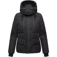 Navahoo Steppjacke Zauberlicht 14 Winterjacke mit abnehmbarer Kapuze und Fleece-Futter