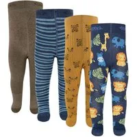 Ewers Strumpfhose Strumpfhose Sonderposten 4er Pack Jungen (4 St. 4er-Pack) 80% Baumwolle, 17% Polyamid, 3% Elasthan