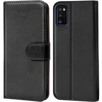 CoolGadget Handyhülle Wallet Klapp Tasche Book Case für Samsung Galaxy A41 6,1 Zoll, Hülle Klapphülle Flip Cover Etui Schutzhülle
