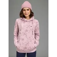 KangaROOS Sweatshirt mit hohem Stehkragen, hüftbedeckende Länge, figurumspielende Passform