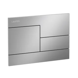 Laufen Betätigungsplatte SKYLINE INEO mit Zweimengenbetätigung chrom matt, H9001180070001 H9001180070001