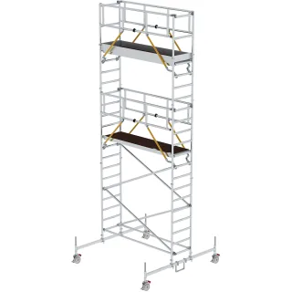 Munk Rollgerüst SG 0,75 x 2,45 m mit Fahrbalken - 155544