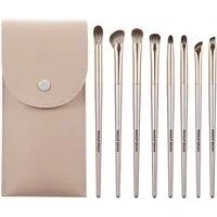 DEBAIJIA Kosmetikpinsel-Set 8pcs Lidschatten Make-Up Pinsel Set Pinsel Kosmetiktasche Tragbar