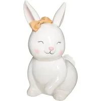 Atmosphera Créateur d'intérieur Spardose Sparbüchse RABBIT, 22 cm