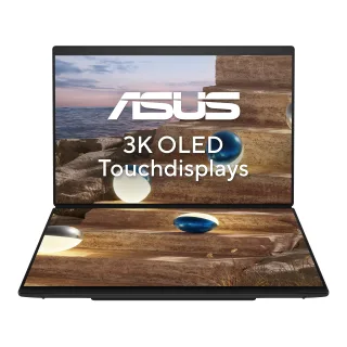 ASUS Zenbook Duo UX8407AA-SN469X | 90nb16v1-m00sk0 | 14" WQXGA+ Touch (2x) - Core Ultra 9 386H