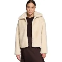 Zero Plüschjacke Damen mit Reißverschluss