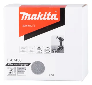 Makita Schleifscheibe, Grün - 50 mm - K80 - E-07456 grün