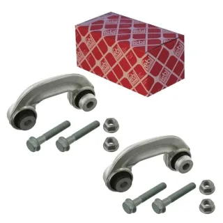 2 Febi Koppelstangen vorne Audi A4 A6 Skoda Superb VW Passat