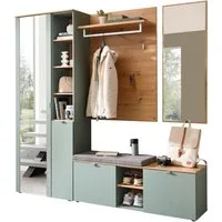 Innostyle Garderoben-Set Bari Garderobenprogarmm, BxHxT 206x202x38 cm, (Set, 4-St), Besteht aus 4 Typen
