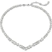 Swarovski Collier Swarovski Damen-Kette Metall Swarovski-Kristall