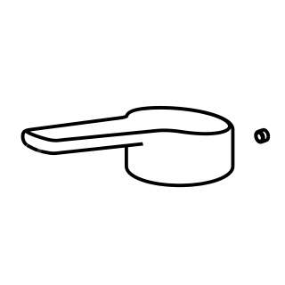 KWC Hebel komplett WT. Küche, chromline 537068