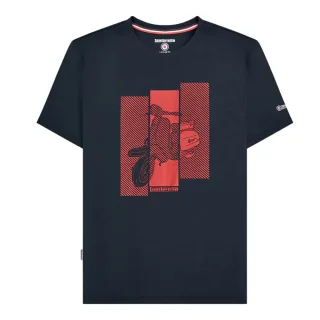 Lambretta - T-Shirt für Herren/Damen Unisex (Marine)