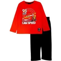 Cars Pyjama CARS Kinder Schlafanzug Jungen Pyjama 98 104 110 116 128 Langer Kinderpyjama