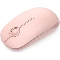 Seenda Maus Kabellos, 2,4G Funkmaus mit 1600 DPI für PC/Laptop/Linux Maus (Bluetooth, Funk, 3 Leise Tasten Für Links- und Rechtshänder)