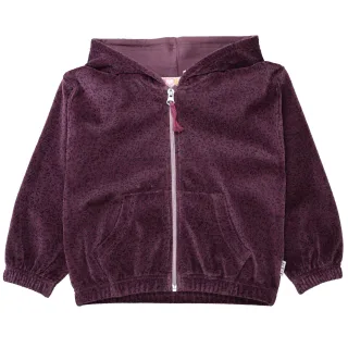 JETTE by STACCATO - Nickyjacke grape aop - Gr. - 122