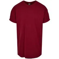 URBAN CLASSICS T-Shirt Urban Classics Herren Long Shaped Turnup Tee (1-tlg)
