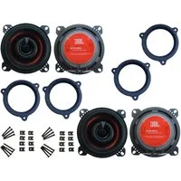 DSX JBL Lautsprecher für BMW 3er E90 E91 E92 Bj 05 -12 Tür vorne hinten Auto-Lautsprecher (80 W)