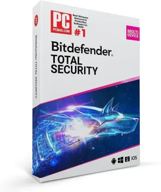 Bitdefender Total Security 2026 (Jahr(e): 2 Jahre / Gerät(e): 10 Geräte)