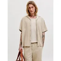 Jack & Jones Kurzarmhemd JJETYSON RESORT SHIRT SS SN mit Resort-Kragen