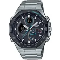 CASIO EDIFICE Smartwatch, Solaruhr,Armbanduhr,Herrenuhr,Stoppfunktion,Edelstahlarmband,Bluetooth