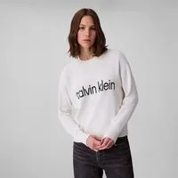 Calvin Klein Jeans Strickpullover Cotton Graphic Pullover Mit Rundhalsausschnitt