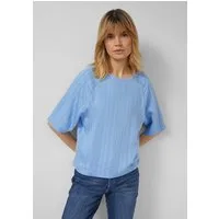 s.Oliver Kurzarmshirt T-Shirt Shirtbluse im Fabricmix