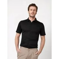 DESOTO Kurzarmhemd Casual Kent 1/2 Businesshemd, slim fit, Kentkragen