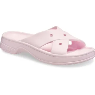 Crocs Klassische Kreuzriemen Thermoplastische Damen Sandalen in Pink Milk