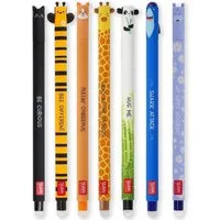 Legami Gelschreiber Set mit 7 radierbaren Gelstiften mit thermoempfindlicher Tinte, (7-tlg)