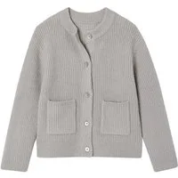 vertbaudet Strickjacke Strickjacke Mädchen flauschiger Strick